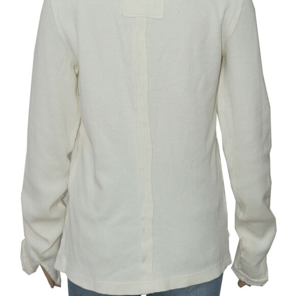 Free People We The Free Lorelai Long Sleeve Tofu Scoop Neck Top M - Picture 5 of 6